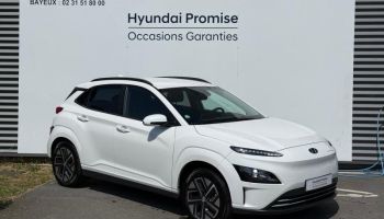 14100 : Hyundai Lisieux - Trajectoire Automobiles - HYUNDAI Kona - Kona - Serenity White Métal - Traction - Electrique