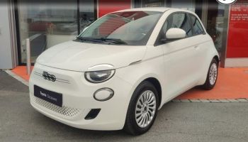50000 : Hyundai Saint-Lô - GCA - FIAT 500 - 500 - Blanche - Traction - Electrique