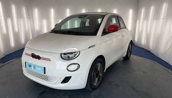 31200 : Hyundai TOULOUSE NORD - AUTO NORD - FIAT 500e BERLINE MY22 SERIE 1 STEP 2 (RED) - 500 III - Blanc - Automate à fonct. Continu - Courant électrique