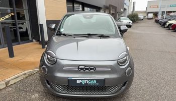 04100 : Hyundai Manosque - Pedinielli - FIAT 500e BERLINE MY22 SERIE 1 STEP 2 Icône - 500 III - Gris - Automate à fonct. Continu - Courant électrique