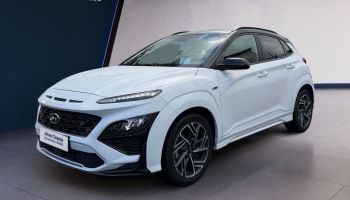 06130 : Hyundai Grasse - Garage Jean Cauvin - HYUNDAI KONA N Line Executive - KONA - Blanc - Boîte manuelle - Essence sans plomb