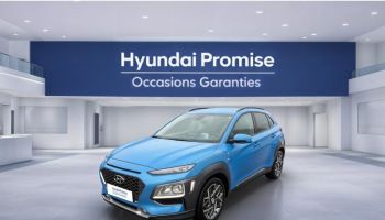 29200 : Hyundai Brest - Iroise Automobiles - HYUNDAI Kona - Kona - Surfy Blue Métal - Traction - Hybride : Essence/Electrique