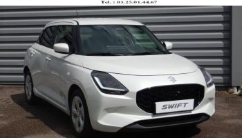 52000 : Hyundai Chaumont - Garage Michel Bazin - SUZUKI Swift - Swift - Pure White Pearl Metal - Traction - Essence/Micro-Hybride