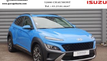 52000 : Hyundai Chaumont - Garage Michel Bazin - HYUNDAI Kona - Kona - Bleu - Traction - Hybride : Essence/Electrique
