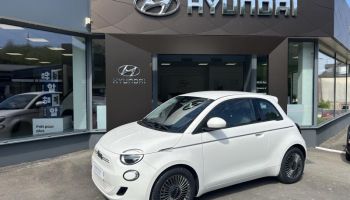 50300 : Hyundai Avranches - GCA - FIAT 500 - 500 - Blanc - Traction - Electrique