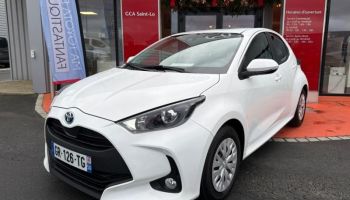 50000 : Hyundai Saint-Lô - GCA - TOYOTA Yaris - Yaris - Blanc Lunaire (N) - Traction - Hybride : Essence/Electrique