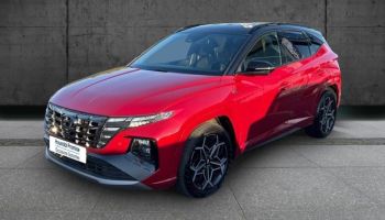 62700 : Hyundai Bruay-La-Buissière - Groupe Lempereur - HYUNDAI Tucson - Tucson - Sunset Red Métal/Toit/rétros Black - Traction - Diesel/Micro-Hybride