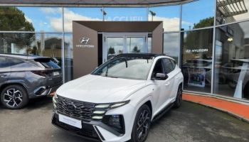 19100 : Hyundai Brive-la-Gaillarde - Garage Pouget - HYUNDAI Tucson - Tucson - Serenity White Métal - Traction - Hybride : Essence/Electrique