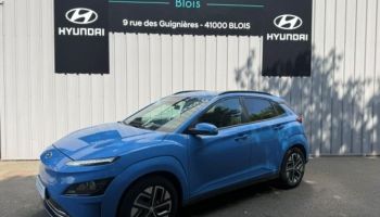 41000 : Hyundai Blois - Mondial des Nations - HYUNDAI Kona - Kona - Bleu - Traction - Electrique