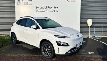 14100 : Hyundai Lisieux - Trajectoire Automobiles - HYUNDAI Kona - Kona - Serenity White Métal - Traction - Electrique