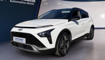 06130 : Hyundai Grasse - Garage Jean Cauvin - HYUNDAI BAYON Executive - BAYON - Blanc - Automate sequentiel - Essence sans plomb