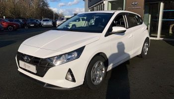 49070 : Hyundai Angers - Oceane Automobiles - HYUNDAI i20 Initia - i20 III - Blanc - Boîte manuelle - Essence sans plomb