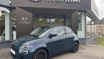 50300 : Hyundai Avranches - GCA - FIAT 500 - 500 - Ocean Green métal - Traction - Electrique