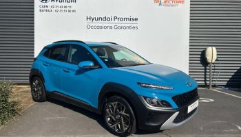 14100 : Hyundai Lisieux - Trajectoire Automobiles - HYUNDAI Kona - Kona - Bleu - Traction - Hybride : Essence/Electrique