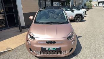 04100 : Hyundai Manosque - Pedinielli - FIAT 500e CABRIOLET Nouvelle 500 - 500 III - Rose Gold - Automate à fonct. Continu - Courant électrique