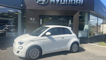 50300 : Hyundai Avranches - GCA - FIAT 500 - 500 - Blanc - Traction - Electrique