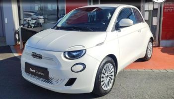 50000 : Hyundai Saint-Lô - GCA - FIAT 500 - 500 - Blanche - Traction - Electrique