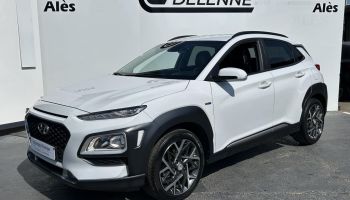 30100 : Hyundai Alès - Auto Hall - HYUNDAI KONA HYBRID Creative - KONA - Blanc - Automate sequentiel - Essence / Courant électrique