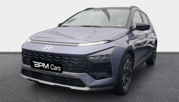 36000 : Hyundai Châteauroux - BPM Cars - HYUNDAI Bayon - Bayon - Meta Blue Métal/Toit+rétros Black - Traction - Essence
