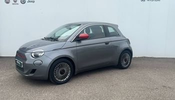 33260 : Hyundai Arcachon - Sipa Automobiles - FIAT 500e BERLINE (RED) - 500 III - Gris - Automate à fonct. Continu - Courant électrique