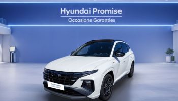 20290 : Hyundai Bastia - Corse Diffusion Hyundai - HYUNDAI TUCSON N Line Executive - TUCSON IV - Blanc - Boîte automatique - Essence / Courant électrique