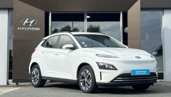 29000 : Hyundai Quimper - Iroise Automobiles - HYUNDAI Kona - Kona - Chalk White Métal - Traction - Electrique