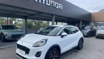 64100 : Hyundai Bayonne - Oceanic Auto - FORD Puma - Puma - Blanc Glacier - Traction - Essence/Bioethanol