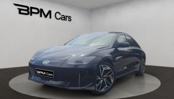 92250 : Hyundai La Garenne-Colombes - BPM Cars - HYUNDAI Ioniq 6 - Ioniq 6 - Abyss Black métal - Propulsion - Electrique
