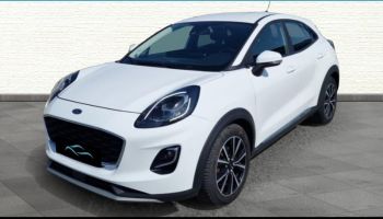 86000 : Hyundai Poitiers - Eco des Nations - FORD Puma - Puma - Blanc - Traction - Essence/Micro-Hybride