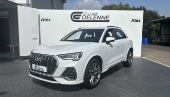 30100 : Hyundai Alès - Auto Hall - AUDI Q3 S line - Q3 II - Blanc - Automate sequentiel - Essence / Courant électrique