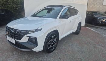 33110 : Hyundai Bordeaux Nord Le Bouscat - Sipa Automobiles - HYUNDAI TUCSON N Line Executive - TUCSON (10/2020-03/2024) - BLANC - Boîte automatique - Essence / Courant électrique