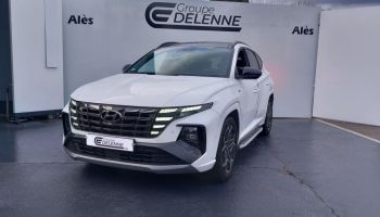 30100 : Hyundai Alès - Auto Hall - HYUNDAI TUCSON N Line Executive - TUCSON IV - Blanc - Boîte automatique - Essence / Courant électrique