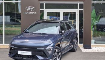 77240 : Hyundai Melun - CAP FOURNIER - HYUNDAI KONA N Line Executive - KONA II - Bleu - Automate sequentiel - Essence / Courant électrique