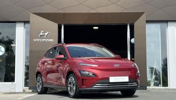 29000 : Hyundai Quimper - Iroise Automobiles - HYUNDAI Kona - Kona - Sunset Red Métal - Traction - Electrique