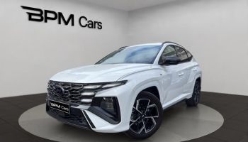 75013 : Hyundai Paris 13 - BPM Cars - HYUNDAI Tucson - Tucson - Serenity White Métal - Traction - Hybride : Essence/Electrique