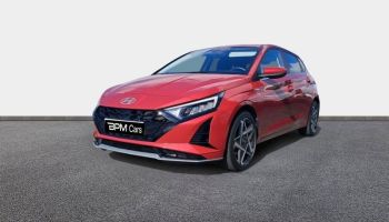 36000 : Hyundai Châteauroux - BPM Cars - HYUNDAI i20 - i20 - Dragon Red Métal - Traction - Essence/Micro-Hybride