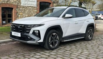 62360 : Hyundai Boulogne-sur-Mer - Garage Du Château - HYUNDAI TUCSON Creative - TUCSON IV - Blanc - Boîte automatique - Essence / Courant électrique