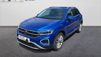 13300 : Hyundai Salon de Provence - Cap Milanesio - VOLKSWAGEN T-ROC Style - T-ROC (11/2021) - Bleu - Automate sequentiel - Essence sans plomb