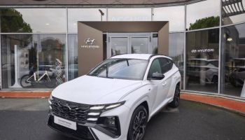 19100 : Hyundai Brive-la-Gaillarde - Garage Pouget - HYUNDAI Tucson - Tucson - Serenity White Métal - Traction - Hybride : Essence/Electrique