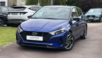 62360 : Hyundai Boulogne-sur-Mer - Garage Du Château - HYUNDAI i20 Executive - i20 III - Bleu - Automate sequentiel - Essence sans plomb