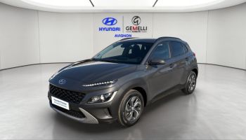 84130 : Hyundai Avignon - Actions Automobiles 84 - HYUNDAI KONA HYBRID Intuitive - KONA - Noir - Automate sequentiel - Essence / Courant électrique