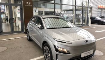45000 : Hyundai Orléans Motors - HYUNDAI Kona - Kona - Shimmering Silver Métal - Traction - Electrique