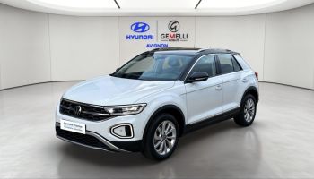 84130 : Hyundai Avignon - Actions Automobiles 84 - VOLKSWAGEN T-ROC Style - T-ROC - Blanc - Automate sequentiel - Essence sans plomb