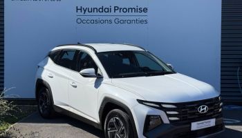 14100 : Hyundai Lisieux - Trajectoire Automobiles - HYUNDAI Tucson - Tucson - Serenity White Métal - Traction - Hybride : Essence/Electrique