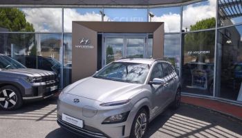 19100 : Hyundai Brive-la-Gaillarde - Garage Pouget - HYUNDAI Kona - Kona - Shimmering Silver Métal - Traction - Electrique