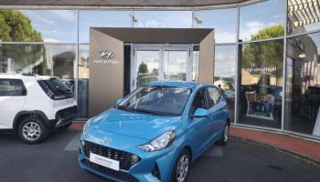 19100 : Hyundai Brive-la-Gaillarde - Garage Pouget - HYUNDAI i10 - i10 - Aqua Turquoise Métal - Traction - Essence