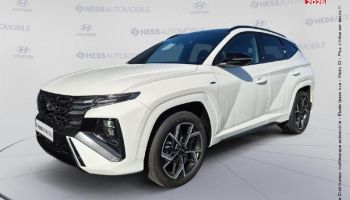 51100 : Hyundai Reims - HESS Automobile - HYUNDAI Tucson - Tucson - Serenity White Métal - Traction - Hybride : Essence/Electrique