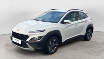 69340 : Hyundai Lyon Ouest - Groupe Central Autos - HYUNDAI KONA HYBRID Intuitive - KONA - Blanc - Automate sequentiel - Essence / Courant électrique
