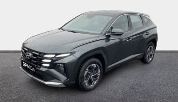 18230 : Hyundai Bourges - BPM Cars - HYUNDAI Tucson - Tucson - Cypress Green Métal - Traction - Hybride : Essence/Electrique