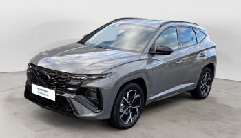 38300 : Hyundai Bourgoin-Jallieu - CENTRAL MOTOR LYON - HYUNDAI TUCSON N Line Creative - TUCSON IV - Gris - Boîte automatique - Essence / Courant électrique